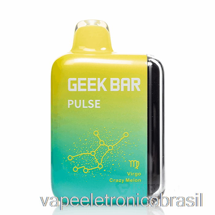 Vape Eletrônico Geek Bar Pulse 15000 Descartável Crazy Melon